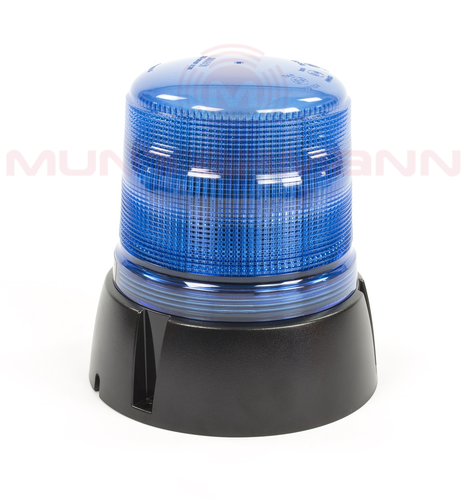 Juluen (Axixtech) B18 LED Kennleuchte - blau - 3 Punktbefestigung - (Festmontage) hoher Sockel