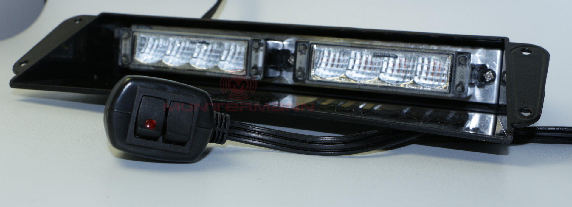 Set 2 x 911Signal C4 LED Frontblitzer ECE R65 R10 Zulassung Gelb Warnleuchte 